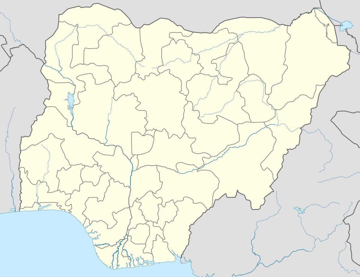 Mapa stvaranja pustinja u nigeriji