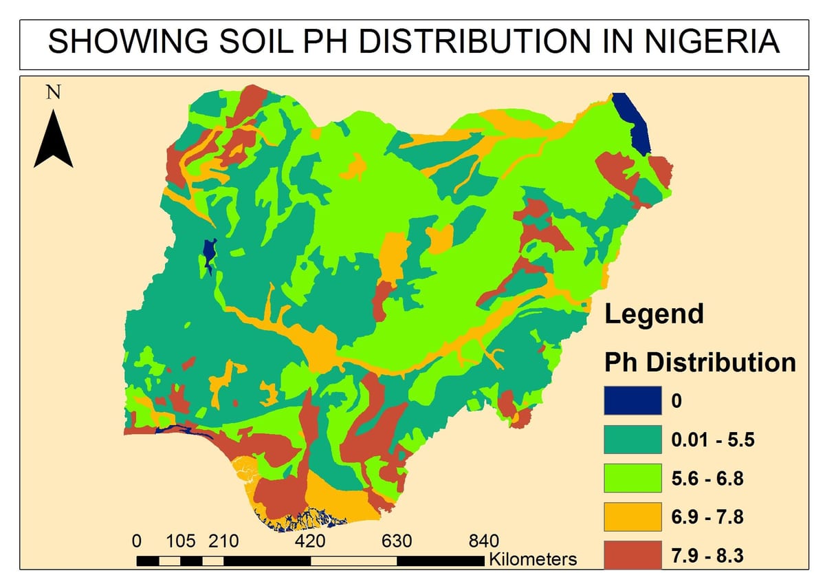 Mapa tlu nigeriji