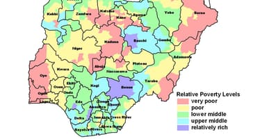 Mapa ekonomske nigeriji