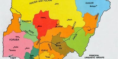 Karta iz nigerijskog plemena