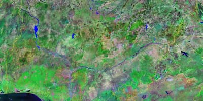 Karta iz nigerije planinama