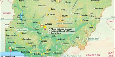 Mapa sliku iz nigerije