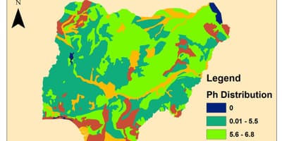 Mapa tlu nigeriji